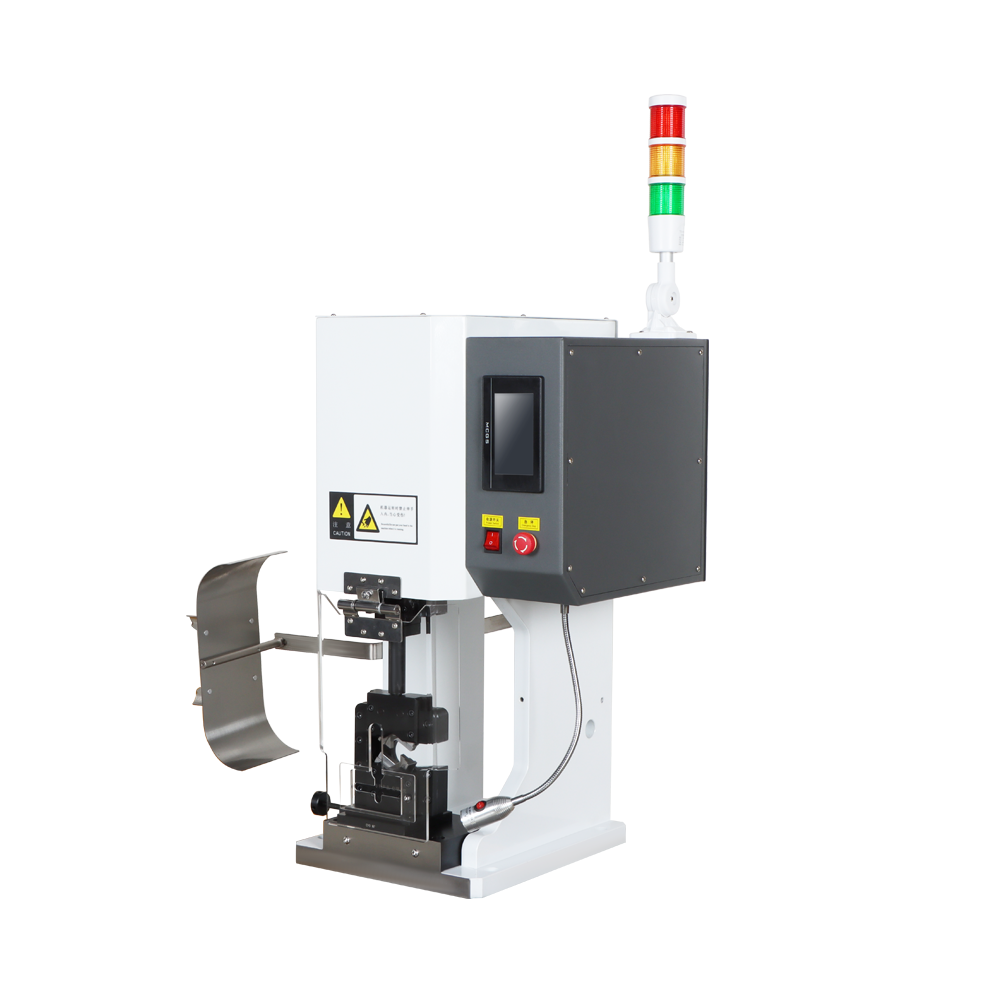 Máquina que prensa terminal serva de escritorio HS-ZSK4T del CNC