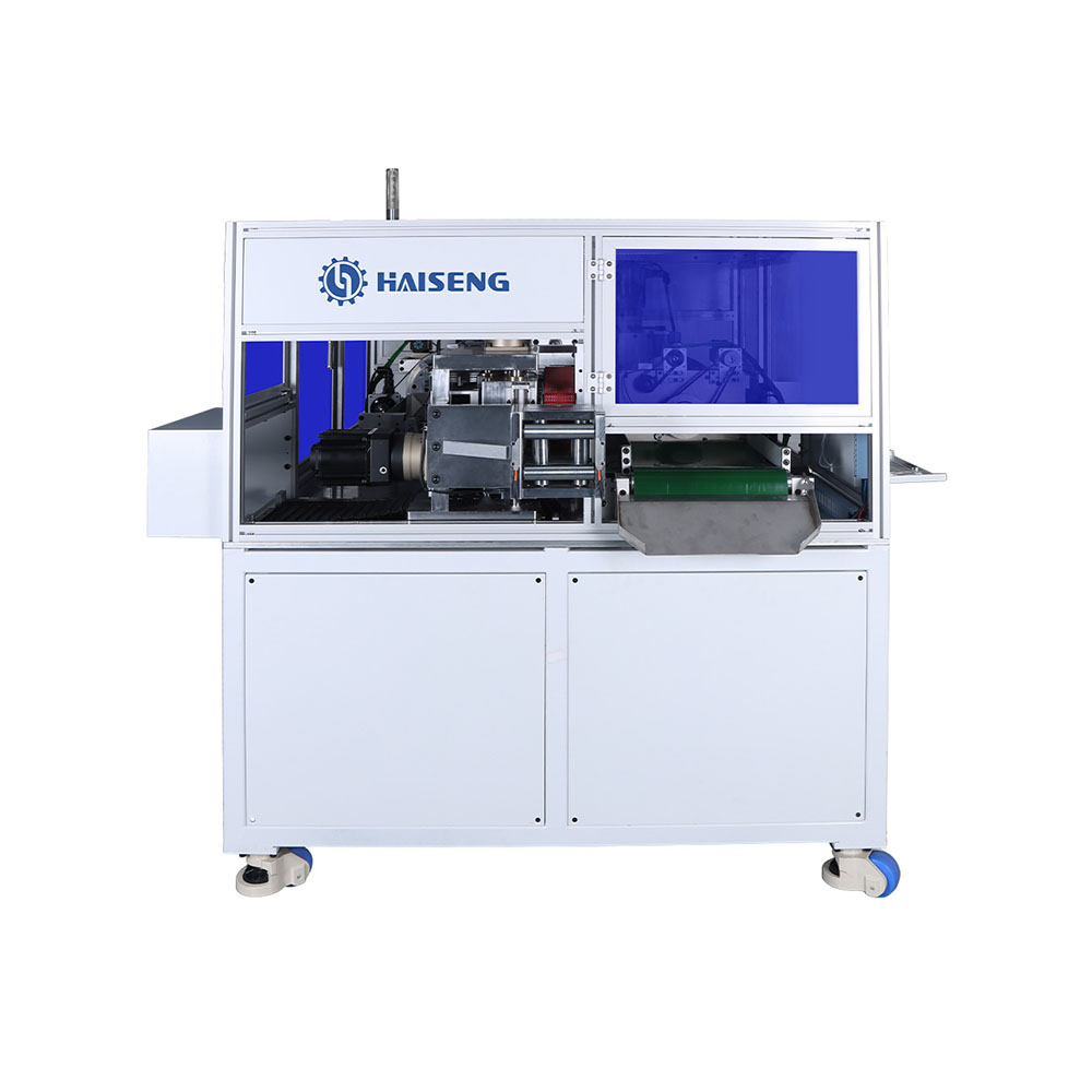 Máquina HS-880XZ-400 de corte y pelado de alambre completamente automática (cuchilla rotativa)