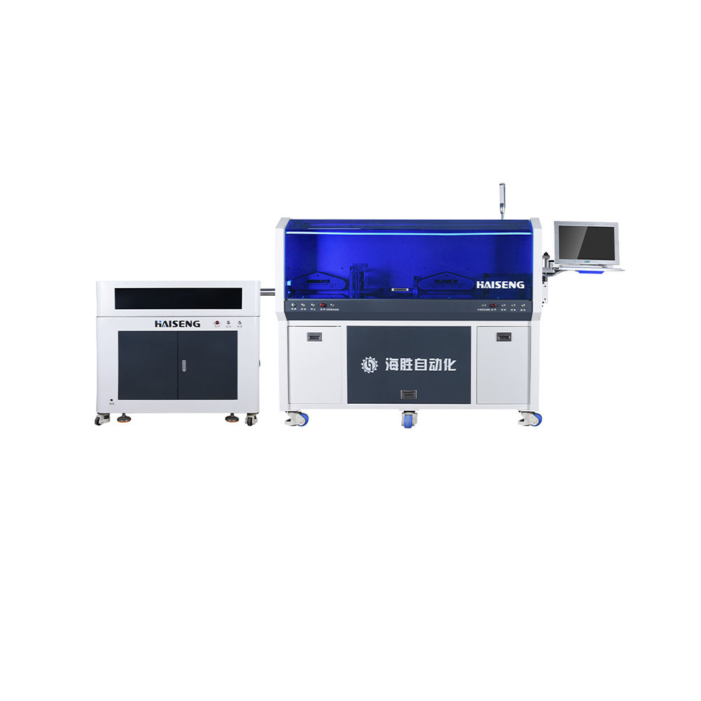 Máquina HS-880XZ-300 de corte y pelado de alambre completamente automática (cuchilla rotativa)