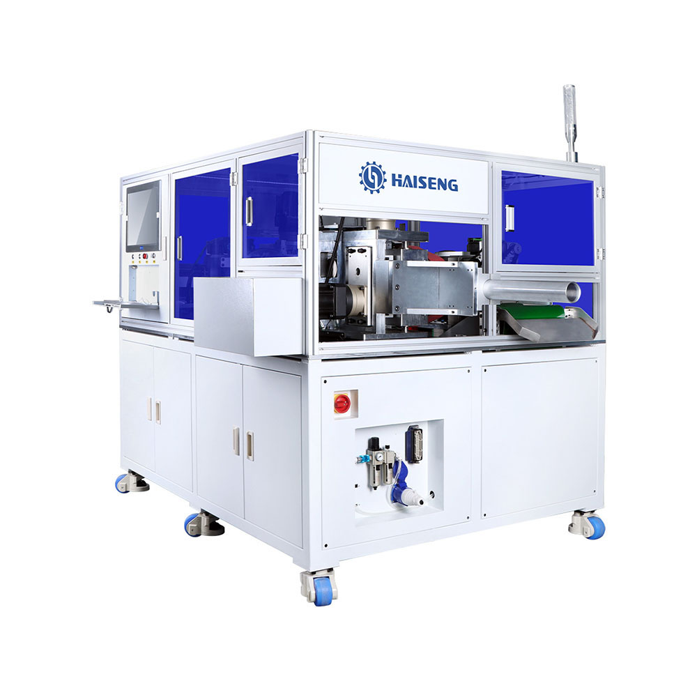 Máquina HS-880XZ-400 de corte y pelado de alambre completamente automática (cuchilla rotativa)