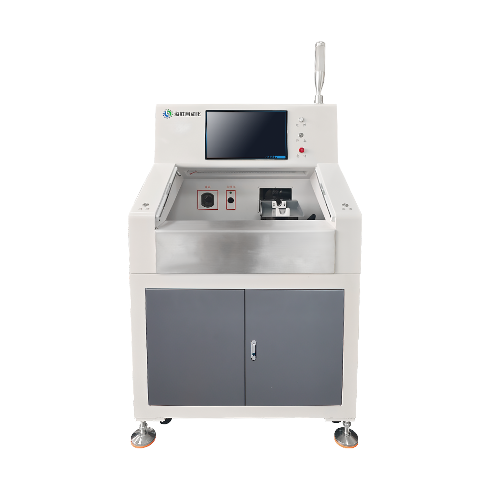 Desmontaje automático HS-QFS150Y, corte, voltear y cepillar la máquina de malla de escudo
