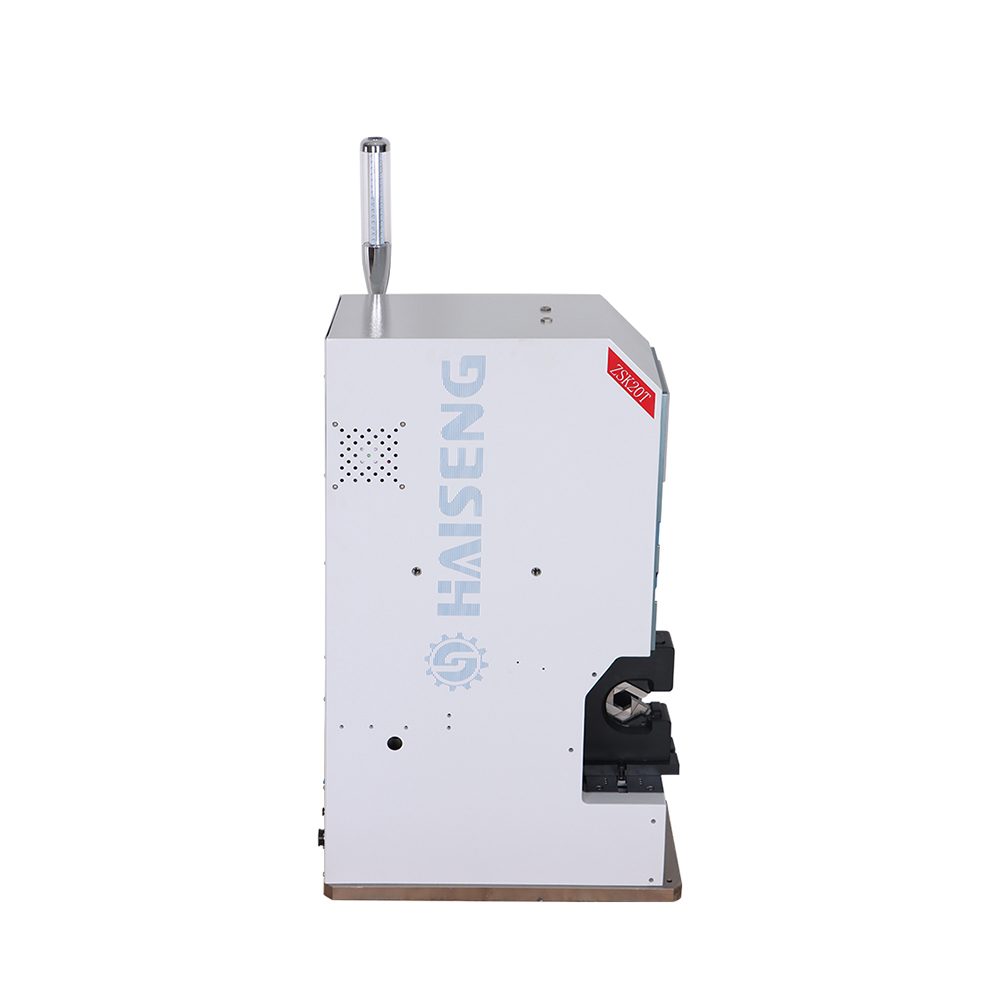 Máquina que prensa terminal serva de escritorio HS-ZSK20T del CNC