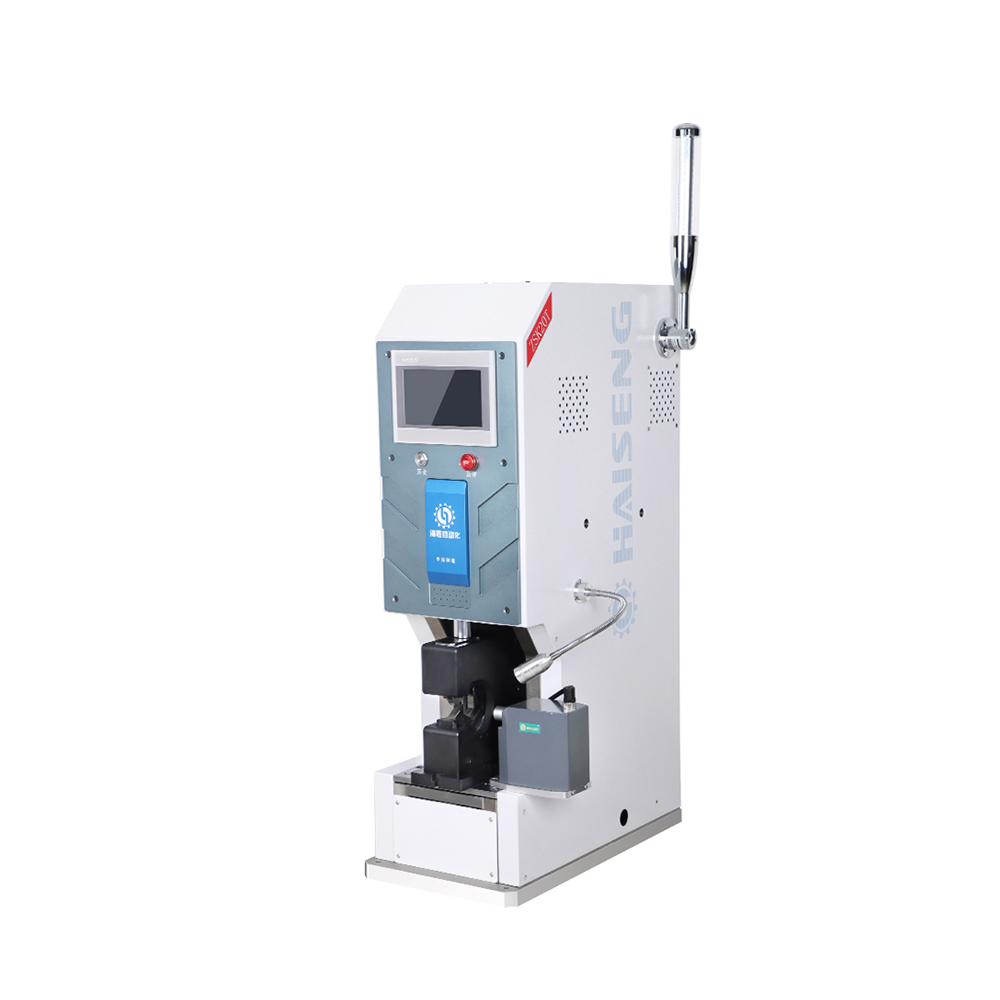 Máquina que prensa terminal serva de escritorio HS-ZSK20T del CNC