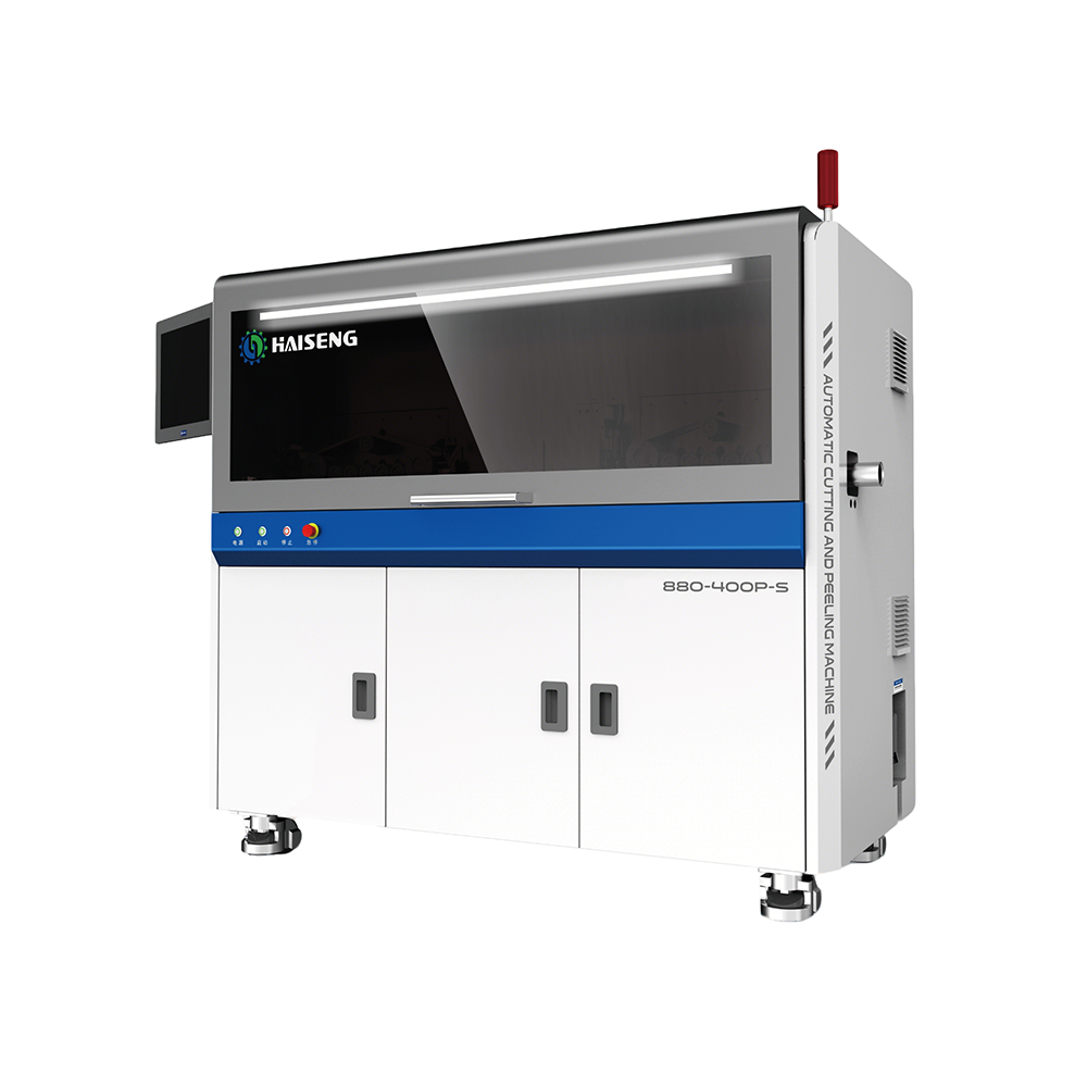 HS‑ 880 ‑ 400P-S Máquina de corte y desmontaje de alambre completamente automática