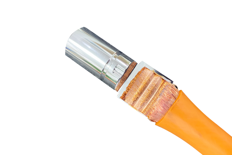Aplicación de soldadura de alambre de aluminio de 95mm ²