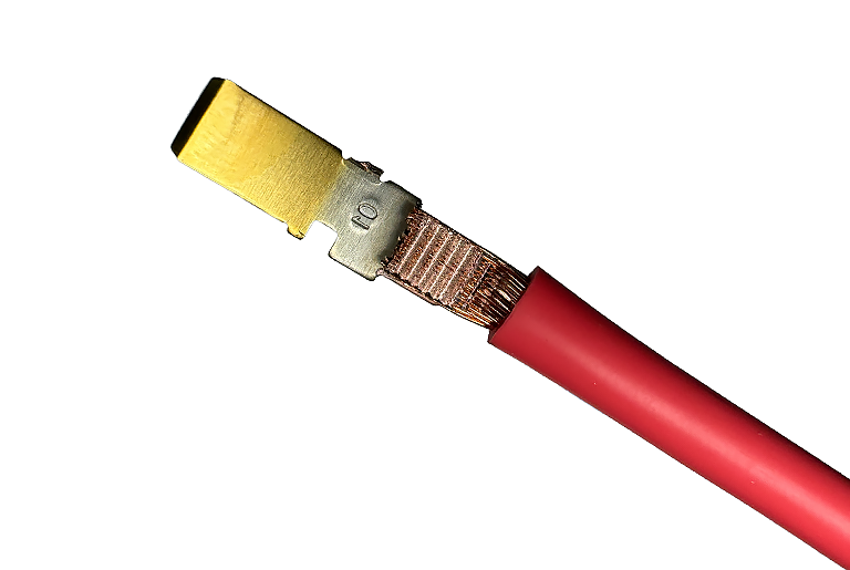 Aplicación de soldadura de alambre de cobre estañado de 60mm ²