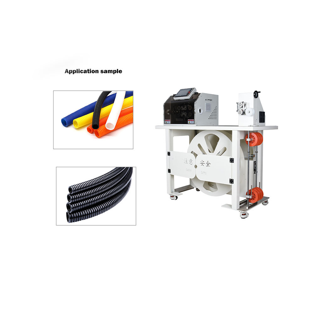 Cortadora acanalada completamente automática HS-1200Y del tubo