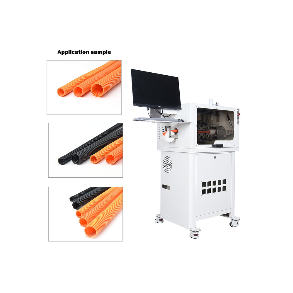 Cortadora acanalada completamente automática HS-1200YS del tubo